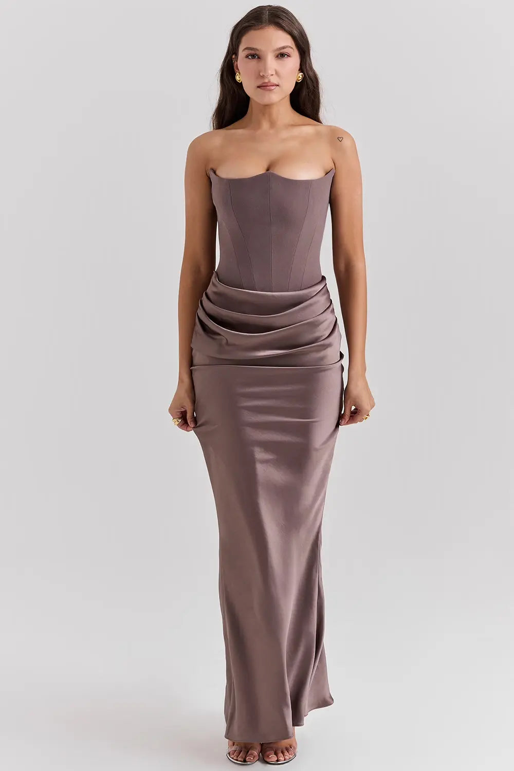 Women's Elegant Corset Maxi Dress | Timeless Glamorous Formal Evening Gown 2
