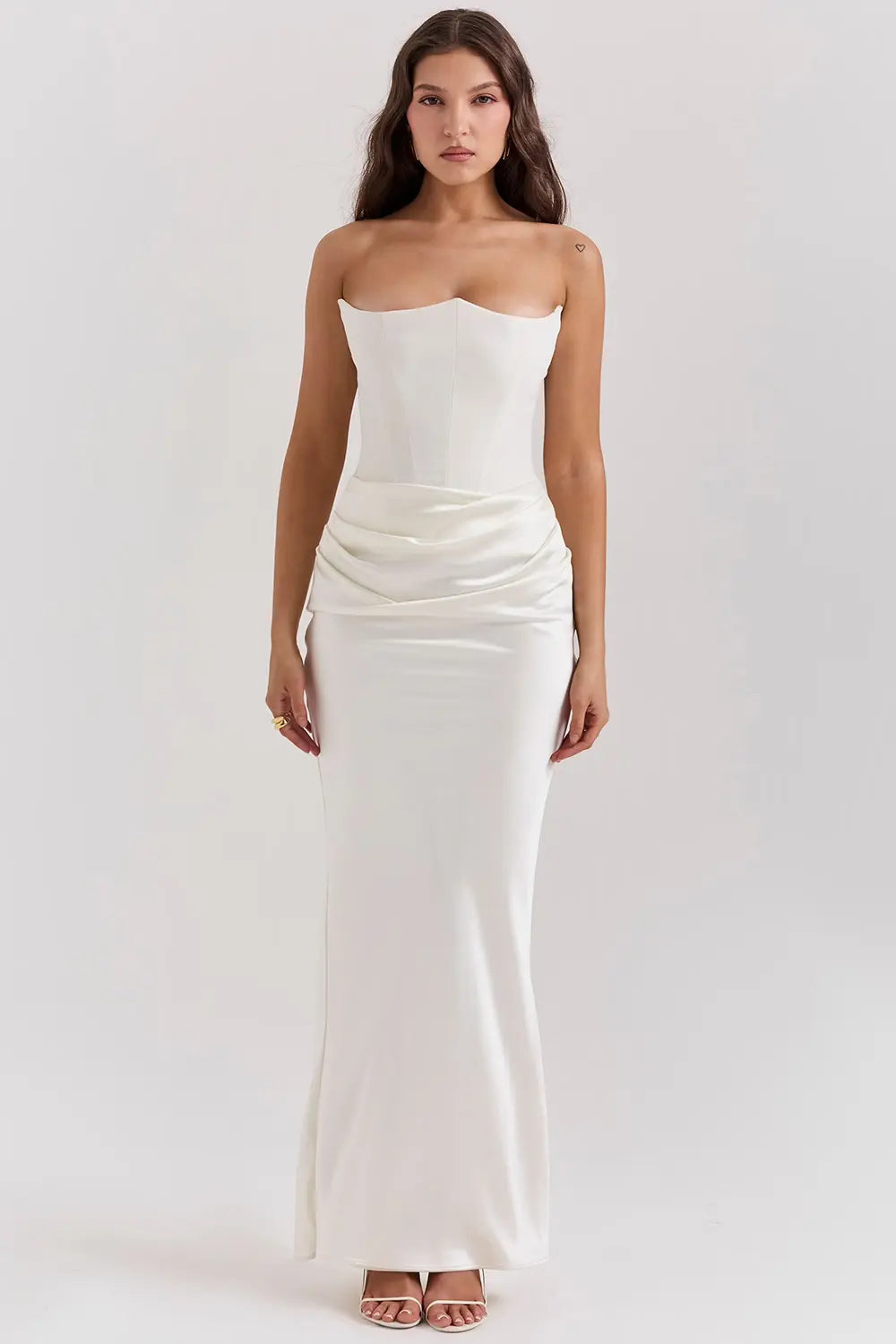 Women's Elegant Corset Maxi Dress | Timeless Glamorous Formal Evening Gown 5