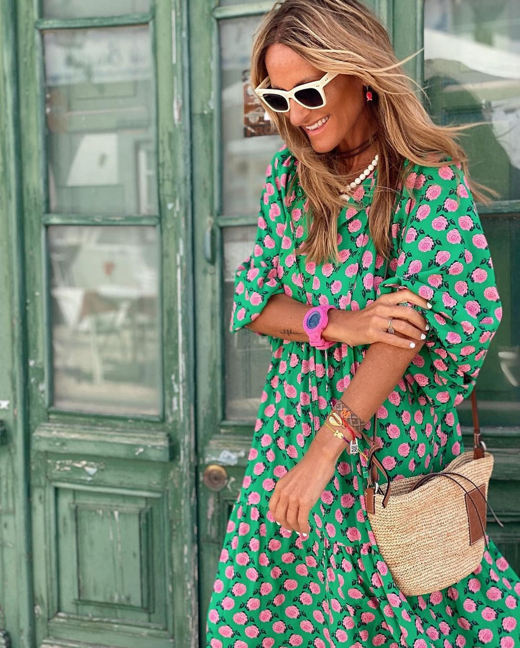 Women's Lightweight Spring Maxi Dress | Elegant Casual Knee-Length Outfit 3