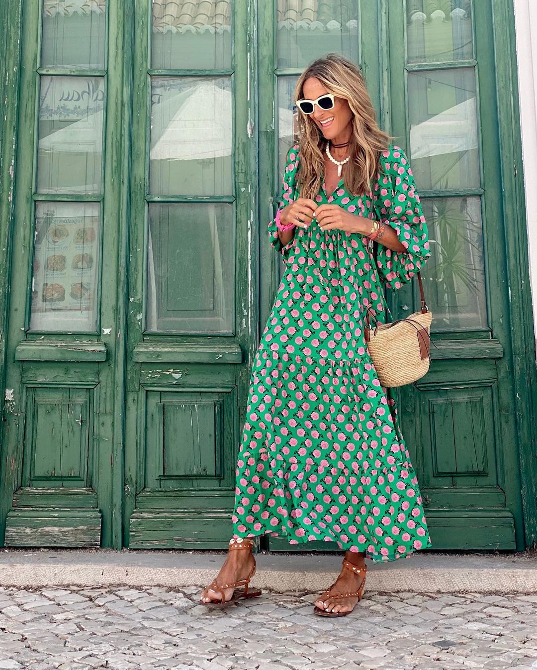 Women's Lightweight Spring Maxi Dress | Elegant Casual Knee-Length Outfit 4